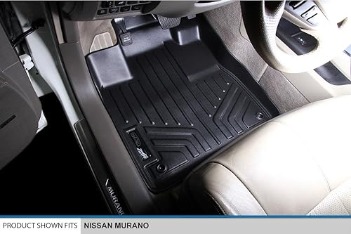 Miniatura 2 de MAXLINER Alfombrillas de Piso Juego de Revestimiento de 2 Filas para Nissan Murano 2009-2014