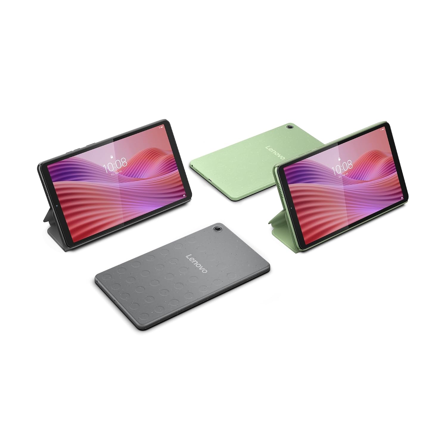 Lenovo Tab One Tablet | 8.7 Inch 1340 x 800 LCD Display | MediaTek Helio G85 | 4GB RAM | 64GB Memory | Android 14 | Luna Grey | Includes Folio Case – Bild 9