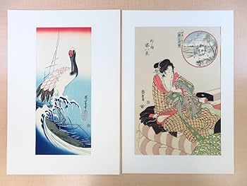 安藤広重   名選集二   浮世絵   版画集 Amazon.co.jp: 完品 歌川広重 手摺浮世絵木版画全24枚『安藤広重