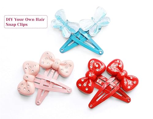 Miniatura 5 de anezus 80 pinzas antideslizantes para el cabello de 2 pulgadas, accesorios para el cabello para niñas, mujeres, niños, adolescentes o niños pequeños