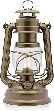Feuerhand 14030 Outdoor Lantern, Fuerhand, LED Lantern, BS276 Bronze