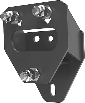 Homydom Spare Tire Carrier Spacer Relocation Bracket for Jeep Wrangler JK/TJ/YJ, Moves 2.5" Out & 1.5" Up, Fits Up to 33" Tires, Compatible with 5x4.5 & 5x5 Bolt Patterns, Heavy Duty Adapter