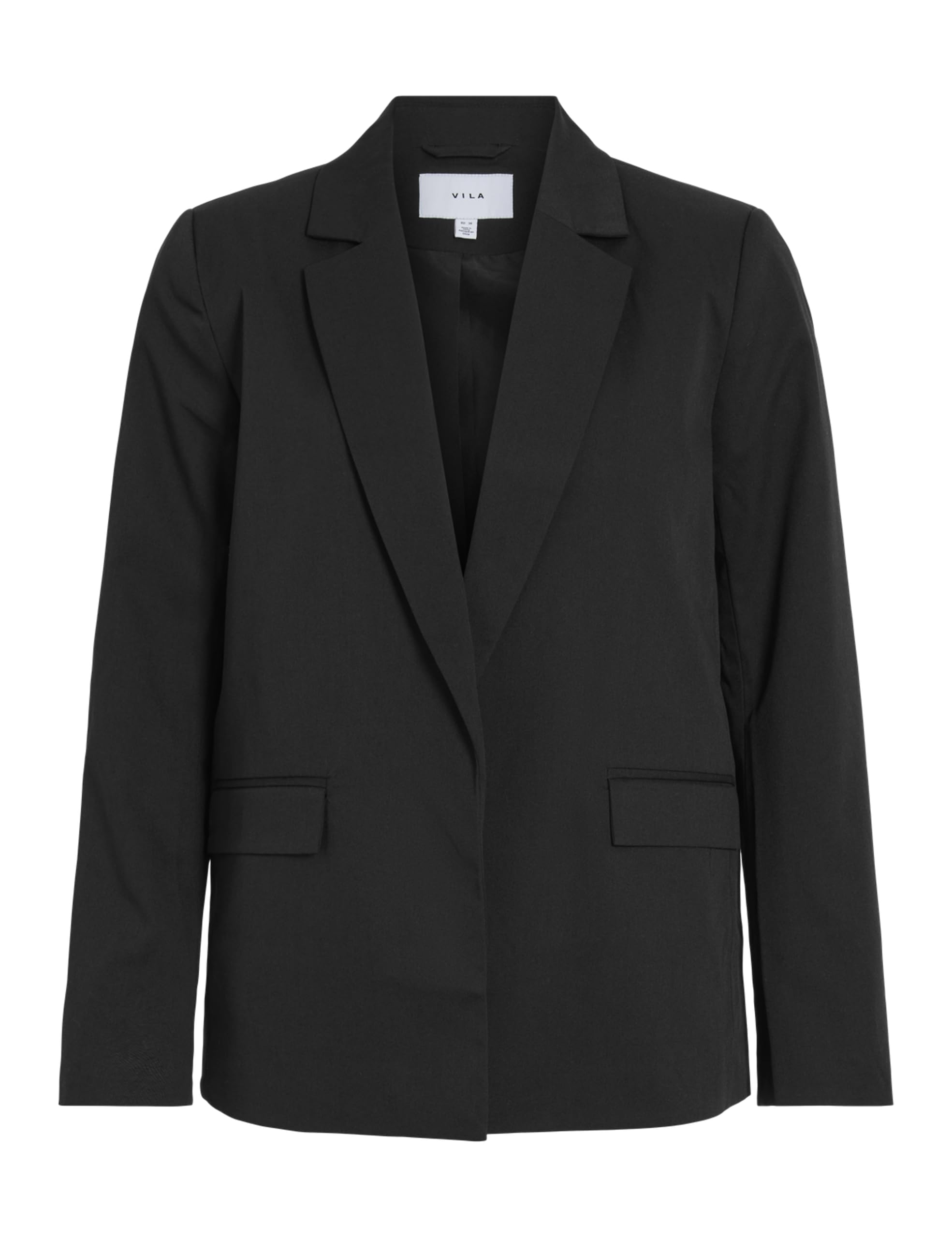 Vila Vimerle L/S Blazer, Black Beauty, 14