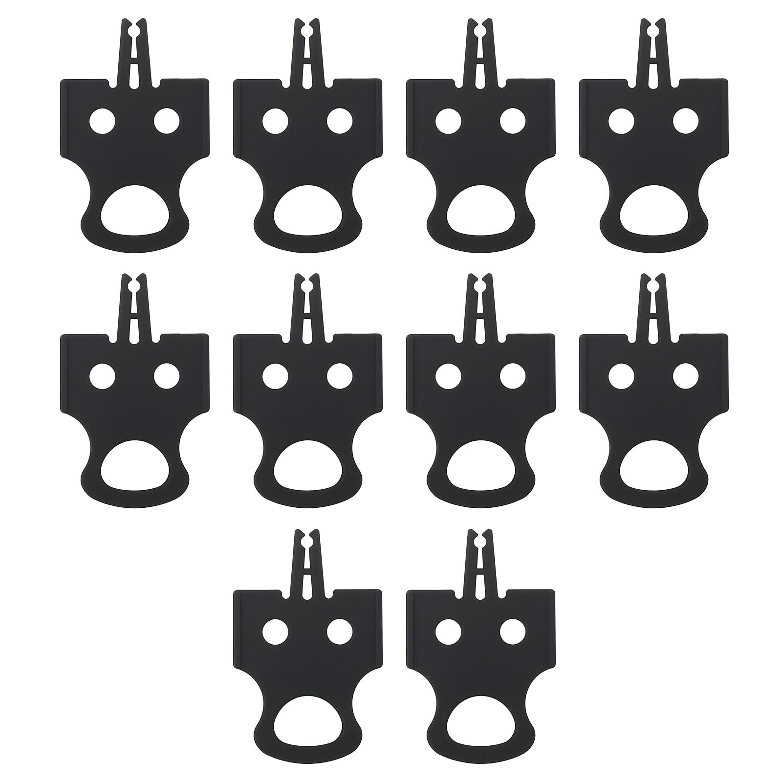 eMagTech 10Pcs Hydraulic Brake Pad Spacer MD-M300 Compatible with Shimano Compatible with SRAM Mountain Hybrid Bike