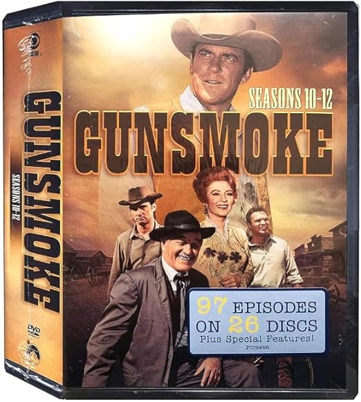Gunsmoke Seasons 1012 DVD Collection (The Complete Tenth