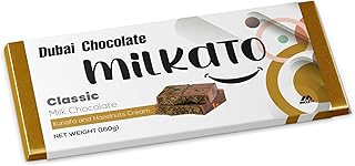 Milkato Classic Chocolate Bar Stuffed Kunafa with Hazelnut Cream 160g