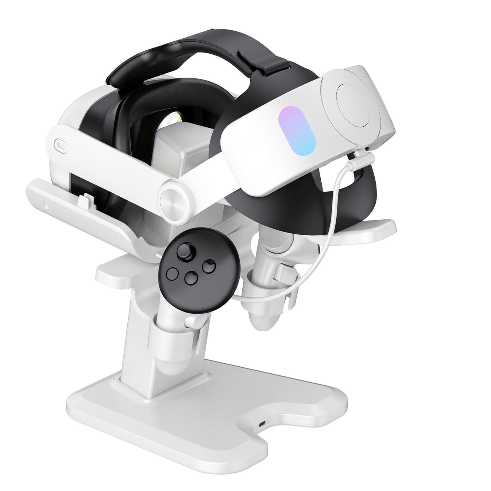 De Chargement Casque pour Quest3 D'accessoires Contrôleurs Accessoires Jeu Chargeur Casque
