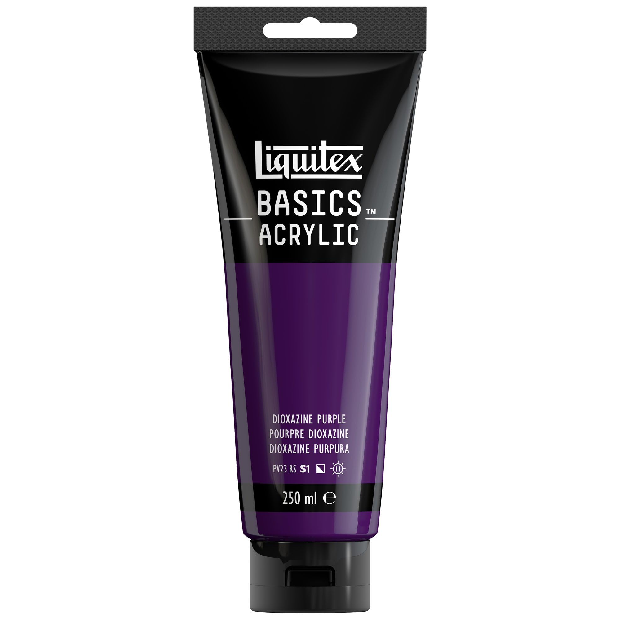 Liquitex Basics Acrylic Paint, Dioxazine Purple, 250 ml