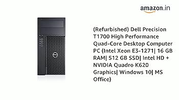 Refurbished) Dell Precision T1700 High Performance Quad-Core 