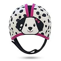 Vista 21 de SafeheadBABY Casco protector de cabeza de bebé suave para gatear y caminar de 7 a 24 meses - Casco de seguridad infantil ultraligero y transpirable