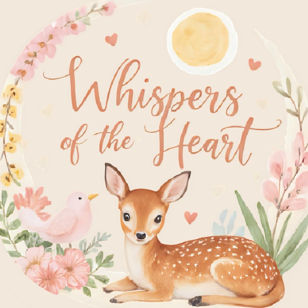 Whispers of the Heart: Meditation Coloring Book: Guided Meditations and Mindful Art for Inner Peace and Stress Relief