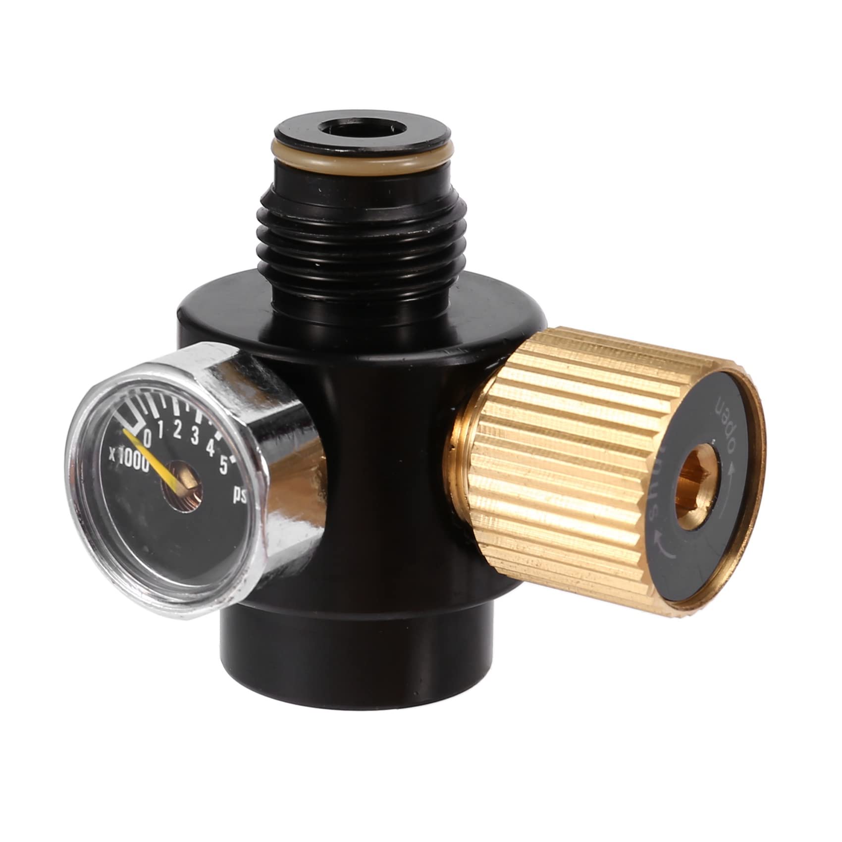 PCP Air Serbatoio Cilindro Regolatore, Pressione Regolabile 0-2800 Psi e Serbatoio Valvola 300 Bar M18X1.5