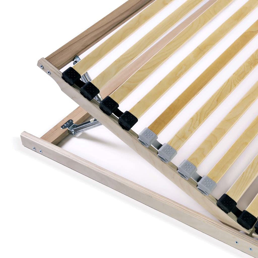 Reti a Doghe 2 pz 7 Zone con 28 Doghe in Legno 70x200 cm,Mobili,Letti e Accessori,Rete a Doghe-3051414