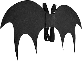 WLLXTK Niño pequeño: Disfraz de murciélago para Halloween - Alas de Disfraces para niñas para niños para Las Decoraciones de Fiesta de Juego y diversión de Cosplay