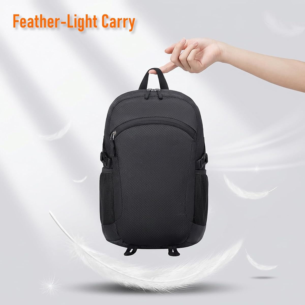 ZOMAKE Lightweight Packable Backpack 30L, Foldable Travel Hiking Daypack view 4