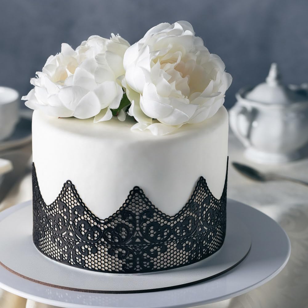 sugar dress cake lace 2x Cake Lace, Edible Lace, Sugar Lace
