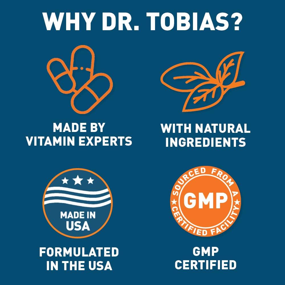 Dr. Tobias Omega 3 Fish Oil and Adult Multivitamin Includes Probiotics and Plant-Based Enzymes Promoting Overall Health - Made with Wholefoods