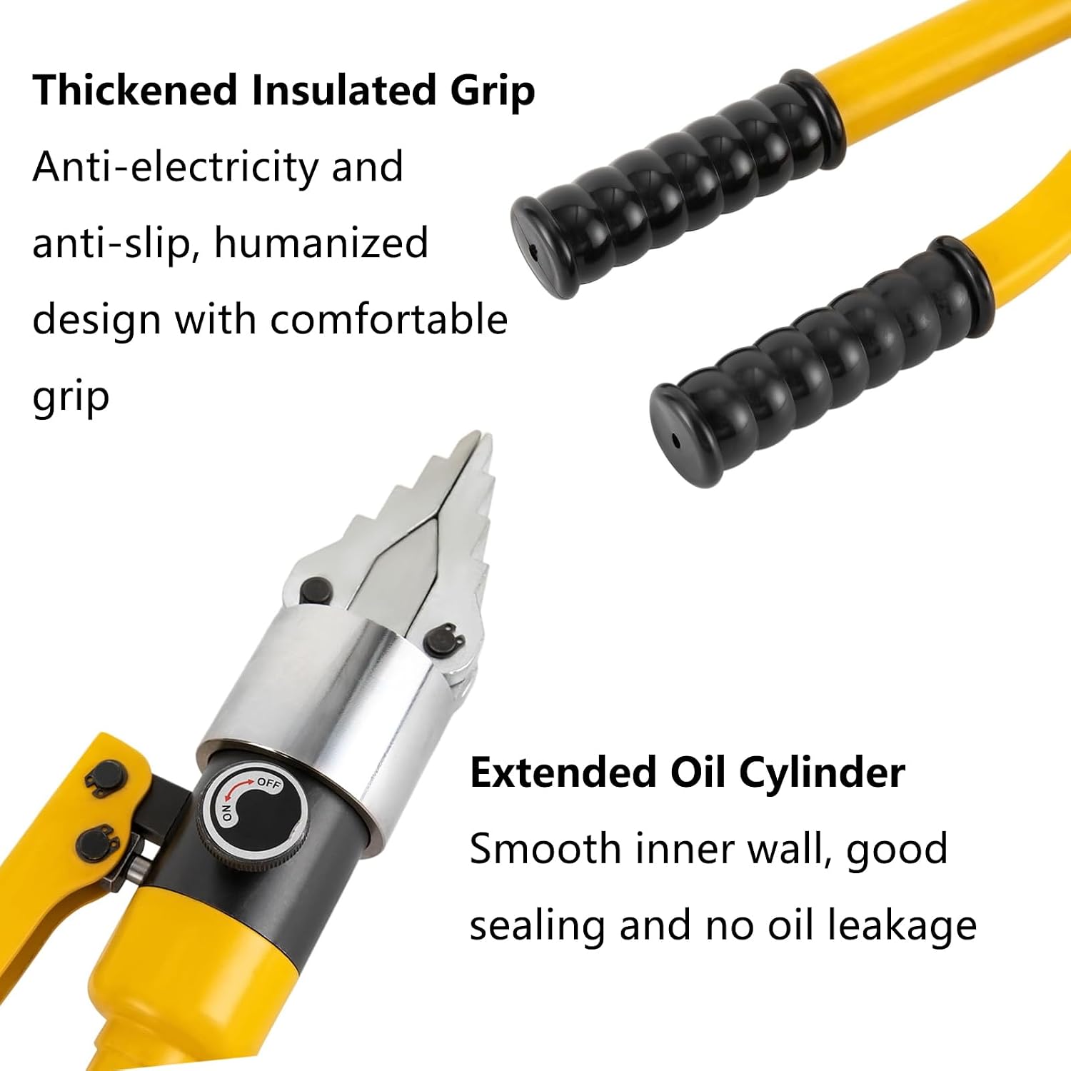 Integral Hydraulic Flange Spreader, DIY Flange Separator Fire Fighting Demolition Device, Small Expanding Separation Tool, Sturdy Alloy Steel Ergonomic Handle