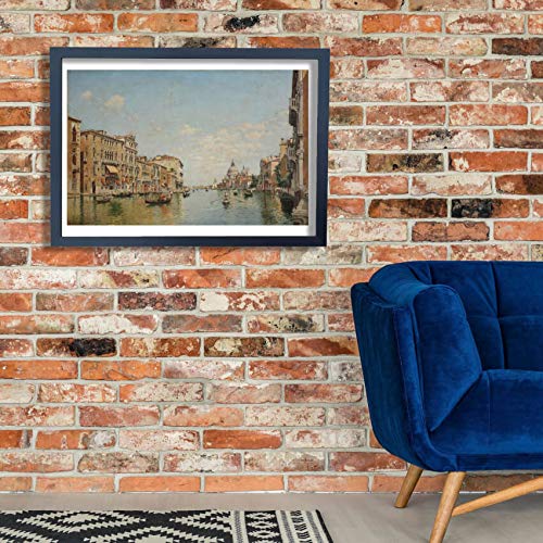 Impression d'art encadrée durable Spiffing Prints Venise mat grand - 3