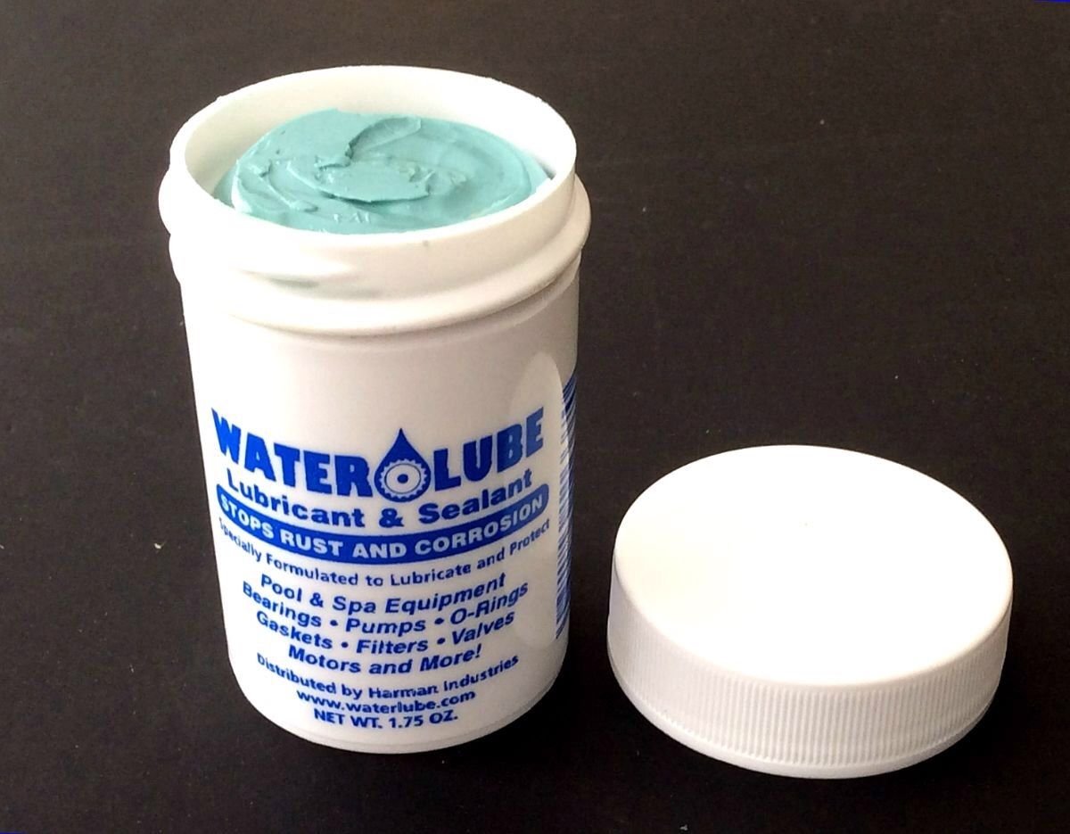 Water Lube for Jandy Valve Grease Cap, Pool Filter ORings, Gaskets 1.75 Oz Tube