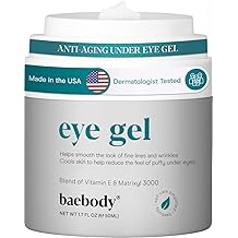 Baebody Under-Eye Gel - Advanced Cooling Under-Eye Cream For Dark Circles and Puffiness - Anti Aging and Hydrating - Beauty Gifts for Women (50 ml/1.7 fl oz)