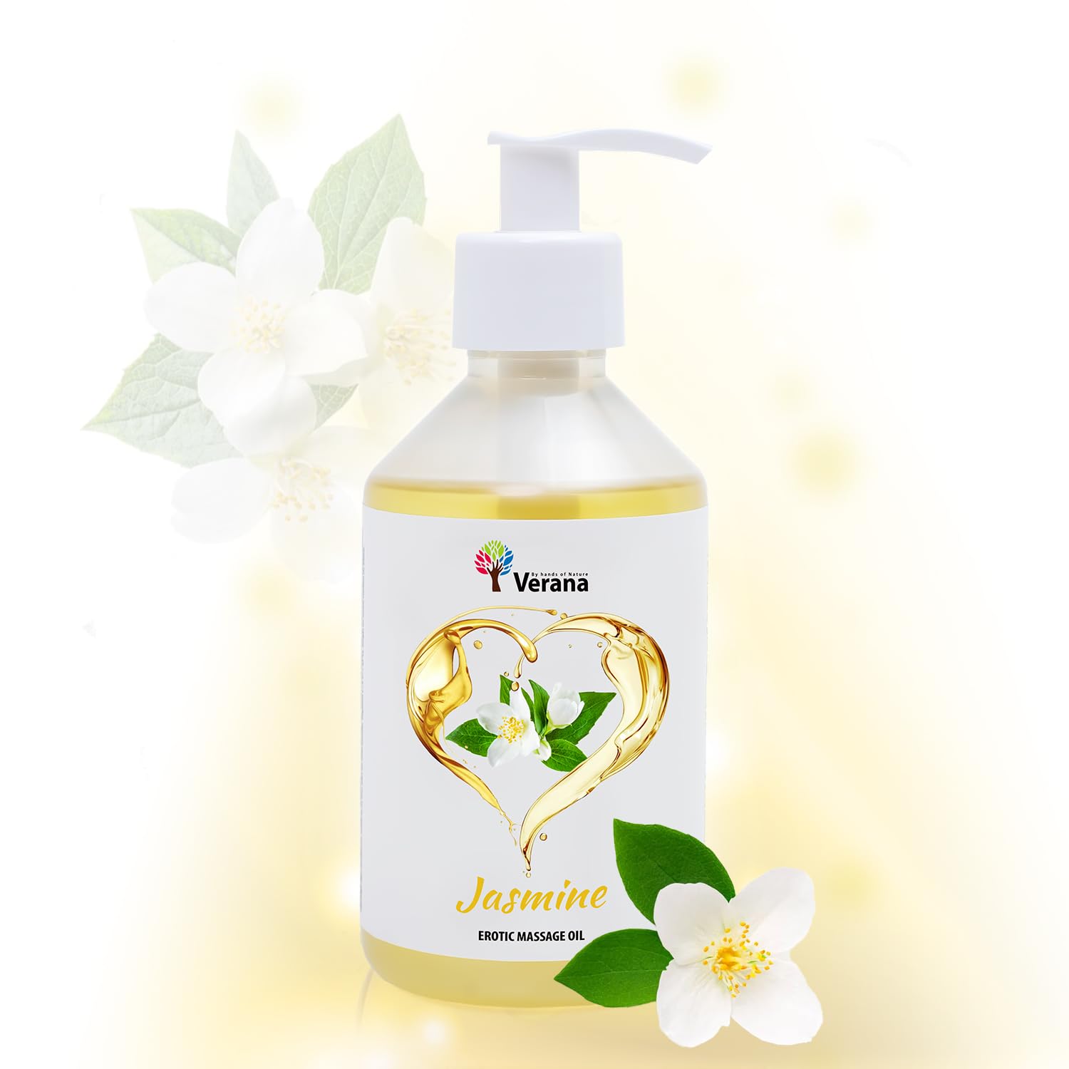 Verana Huile de Massage Sensuelle Sexuel Relaxante Erotique, 100 Cosmetiques Naturels, Bio...