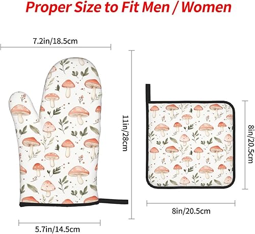 Miniatura 261 de Manoplas de horno y soportes para ollas, arte de mármol blanco y dorado, juego de 4 guantes de cocina resistentes al calor, antideslizantes