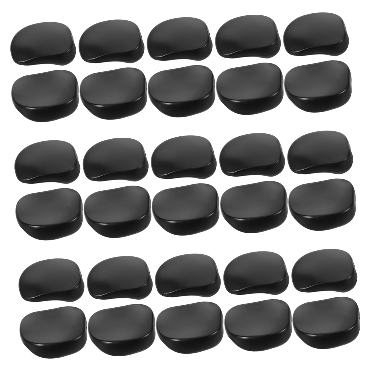 20pcs Hair Dye Ear Covers Flexible Plastic Earmuffs for Salon Use Ear Protector Caps DIY Hair Coloring Shields Isolation From Staining Reusable and Sustainable