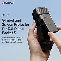 Vista 3 de ULANZI PK-07 Funda Protectora para Lente y Tapa Protectora para DJI Osmo Pocket 3/Xtra Muse, Accesorios de Funda Protectora, Funda para Gimbal