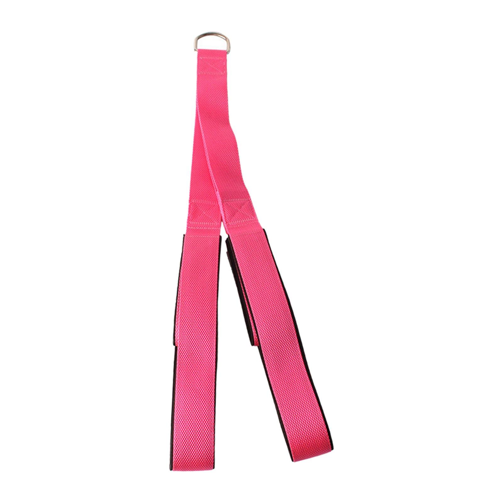ATORSE Tricep Pull Down Rope Cable Attachment Trainer for Bodybuilding Forearm Rose Red 74cm-picture-10