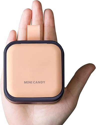 Miniatura 1 de Pastillero pequeño, lindo pastillero  Acedada Travel Daily Pastillero organizador portátil bonito para bolsillo en bolso, soporte compacto para