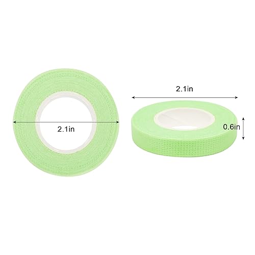 Miniatura 3 de ACTROL 6 rollos de cinta adhesiva de pestañas cinta de tela para pestañas extensión de tela de suministro de cinta transpirable debajo de los ojos