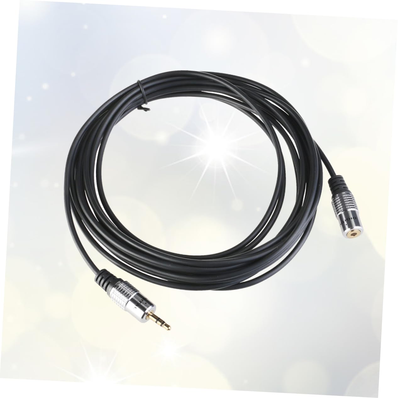 BESTonZON 6pièces Câble Audio Stéréo Prolongateur vers Femelle Aluminium Rallonge pour Écouteurs Mètres Lot