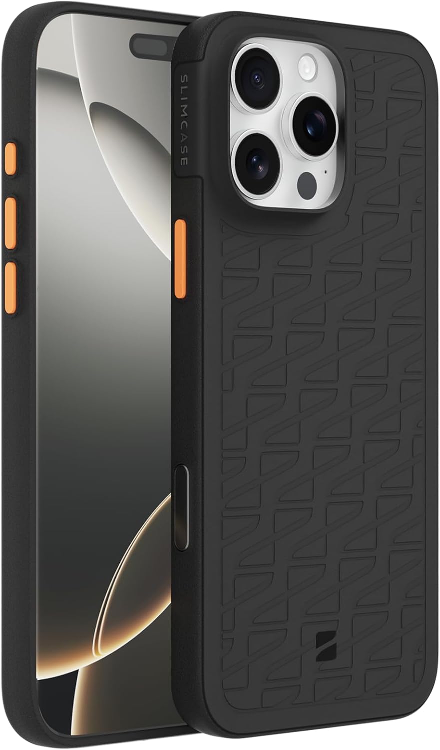 Slimcase Sport Series Case for iPhone 15 Pro Magnetic Compatible, Non-Yellowing, Diamond Clear, Military Grade Drop Protection, Shockproof Airbag, Anti-Scratch
