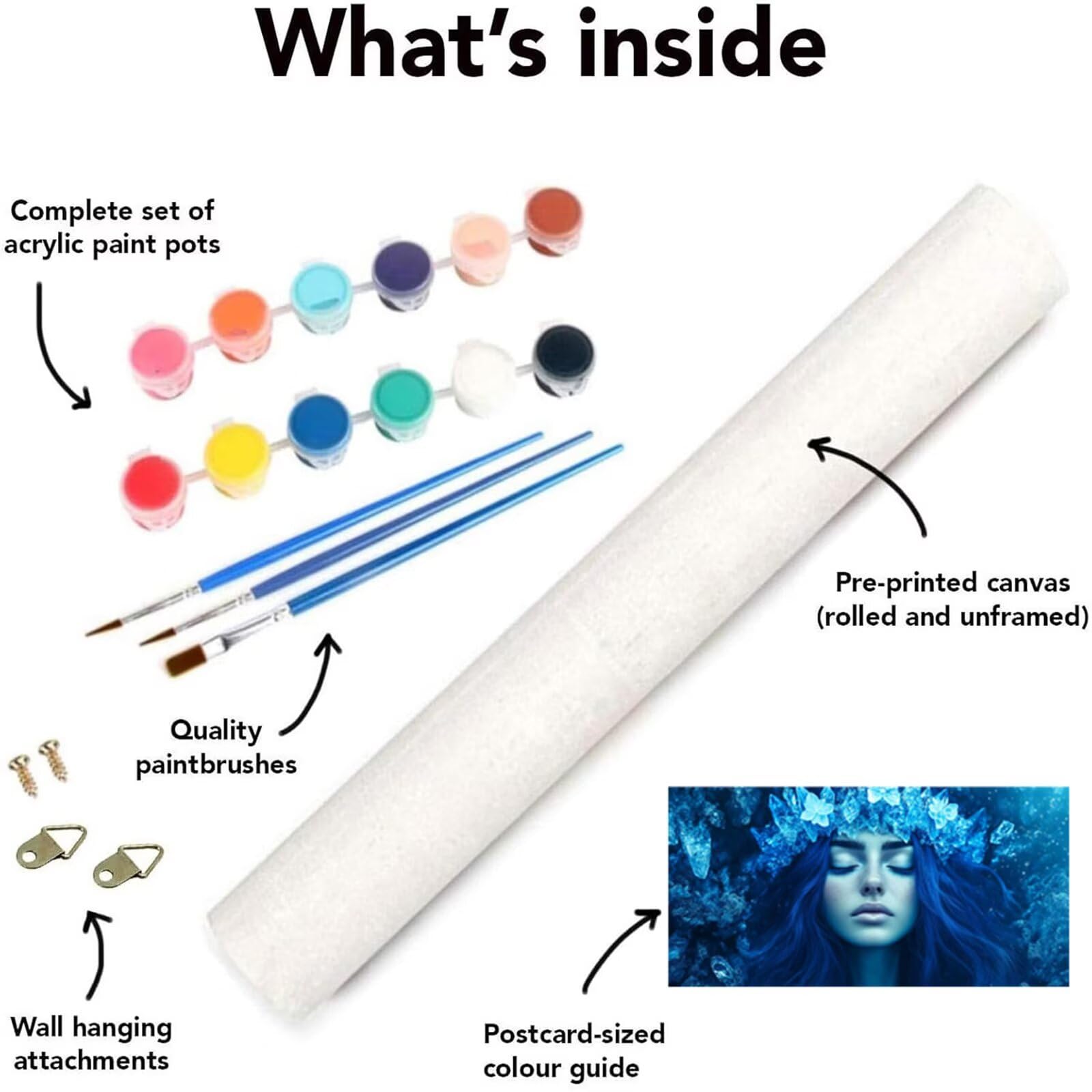 kobieta Malowanie według numerów dla dorosłych, DIY Malowanie według numerów dla dorosłych, kwiat Paint By Numbers Adult Obraz olejny na płótnie z pędzlami Pigment Akryl, Dekoracja ścienna do domu 60