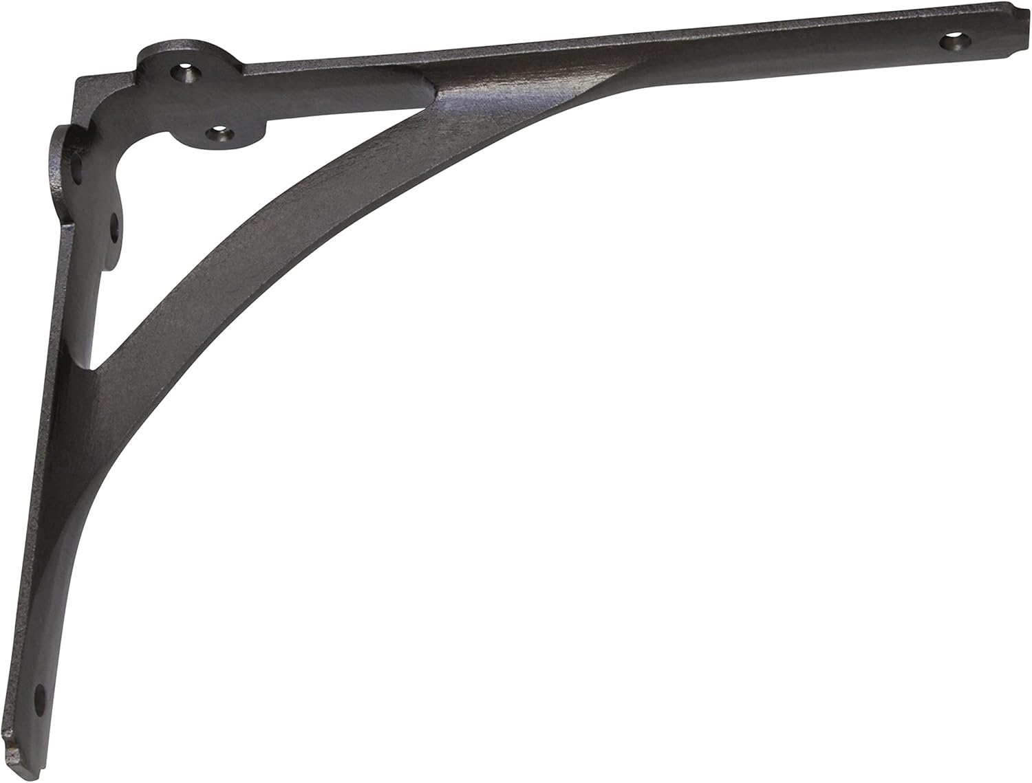 RCH Hardware BK-IR7901-255 Iron Cottage Shelf Bracket, 10 Inch, Antique Copper