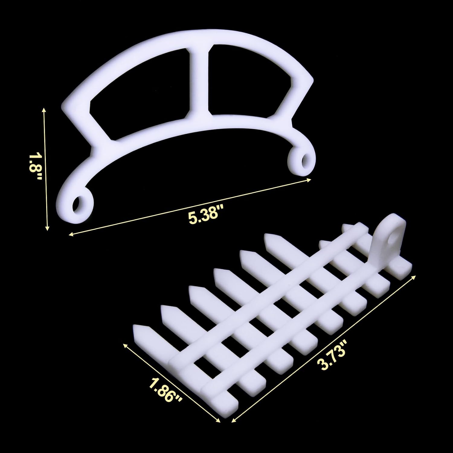 Bird Feeder Perch Extension Set, Fits Side Fence & DIY Add-Ons image 2