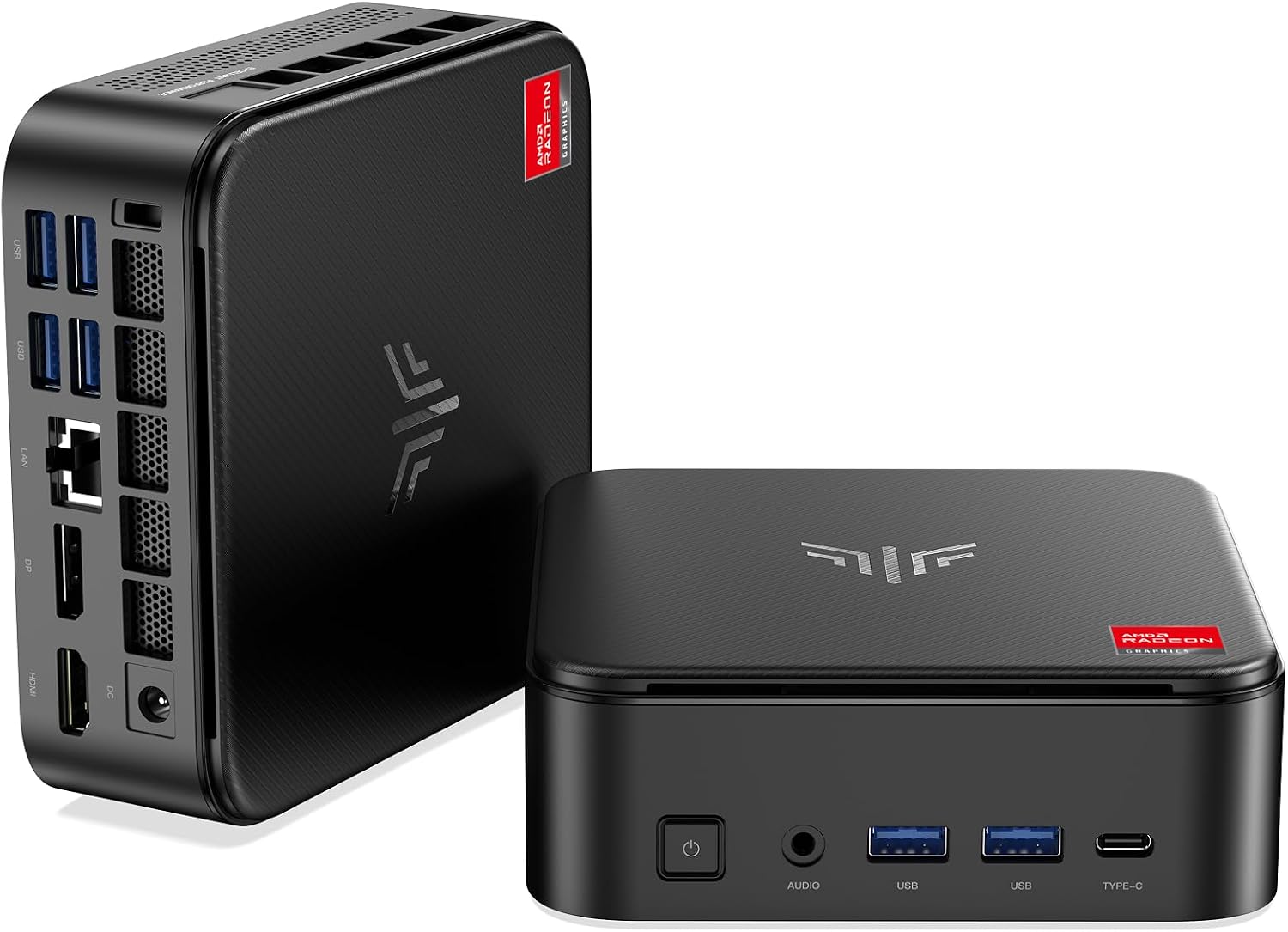 NiPoGi E3B Mini PC  MD Ryzen V2748 up to 4.3 GHz Better than 5825U 16GB DDR4 512GB M.2 SSD Mini Computer with W11 PRO|4K Triple Display|WiFi 6|BT5.2 for Business Offices Design E-Learning Home Cinema