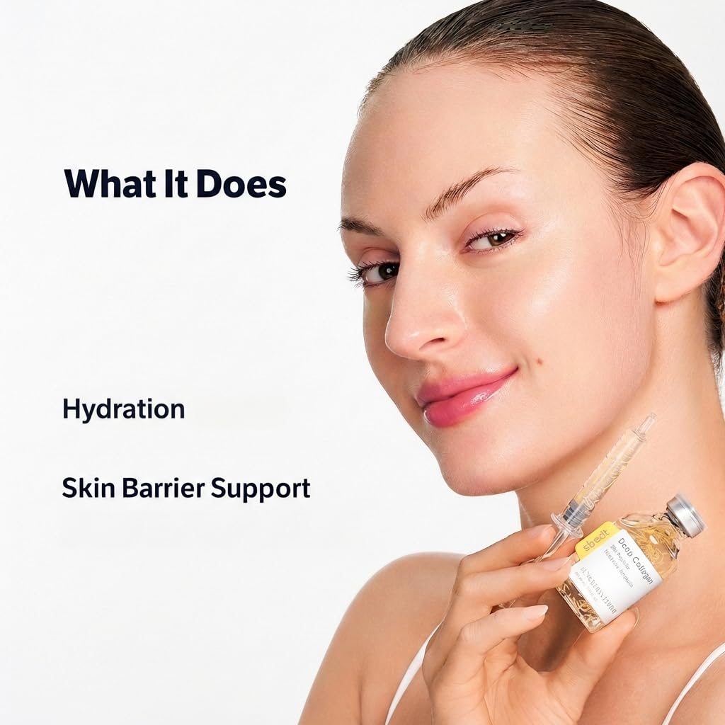 SUNGBOON EDITOR Collagen Silk Peptide Intensive Ampoule | Copper Peptides Serum for Face with Collagen & Multi Peptides | Hydrating Korean Skincare Facial Serum for Smooth-Looking Skin | 1.35 Fl Oz - Image 4