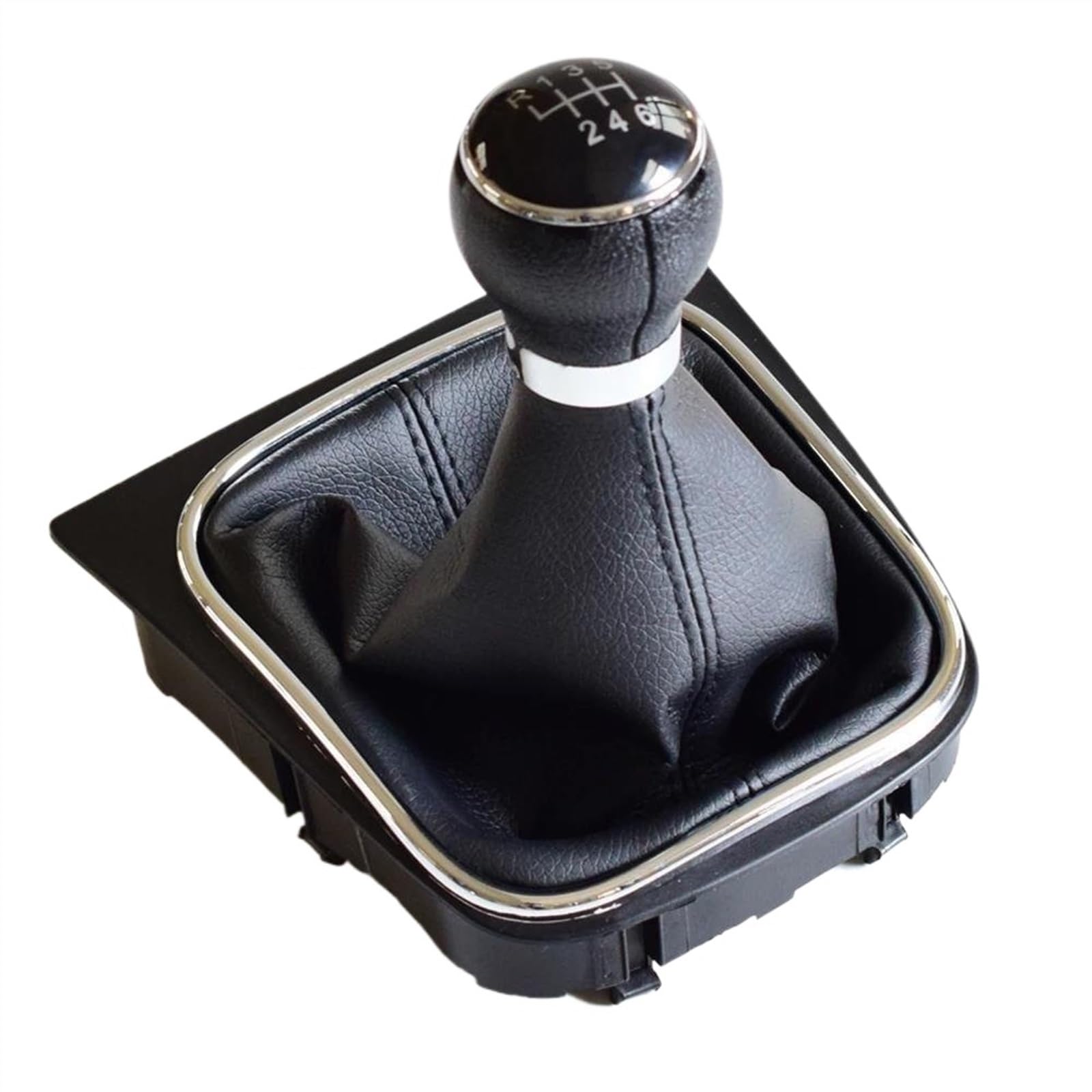 Ltqsiv 6 Speed For Vw For Golf 6 Vi Mk6 For Jetta 5 For Golf 5 V Mk5 Manual 5 Car Gear Shift Knob Lever Gear Shift Knob(6 Speed)