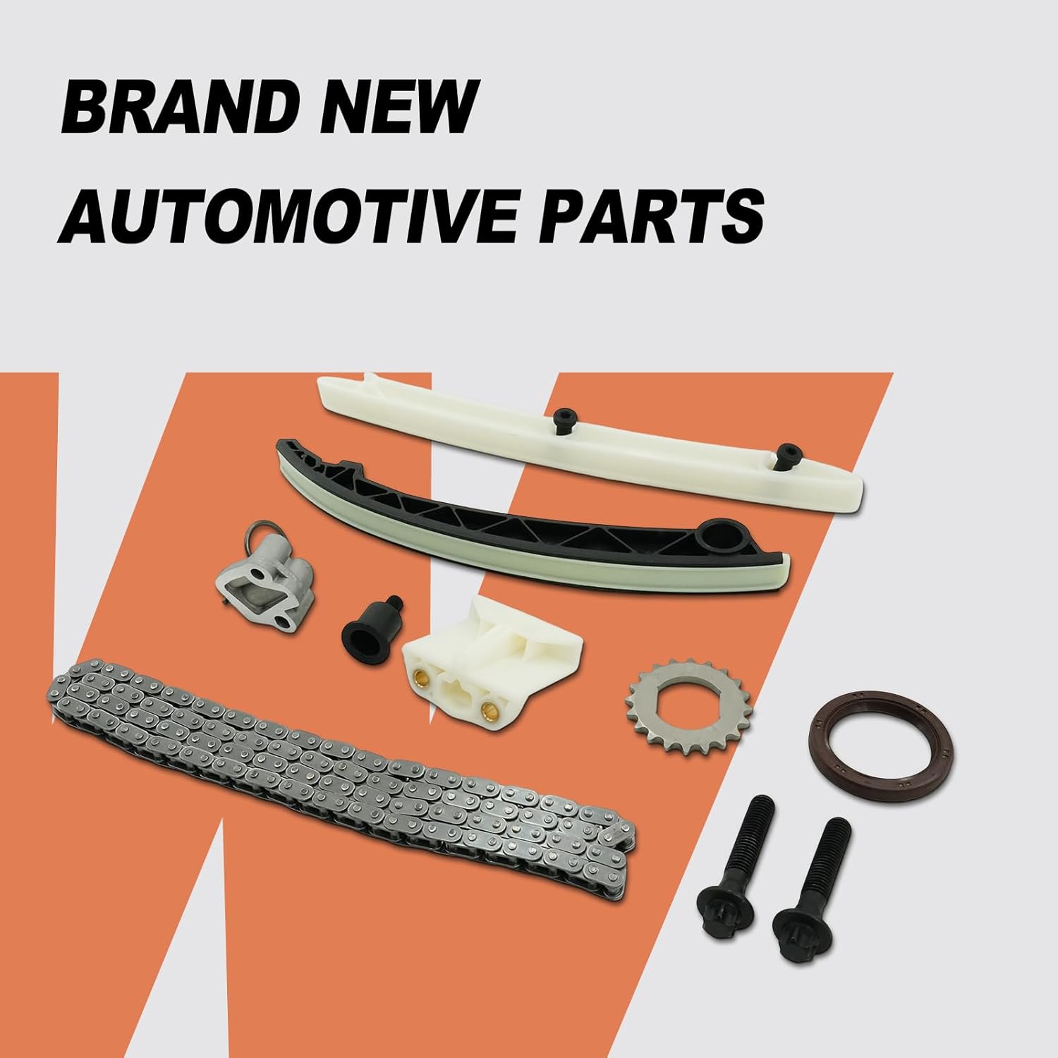 Engine Timing Chain Kit for Buick Encore 2013-2019, for Cadillac ELR 2014-2016, for Chevrolet Cruze 2011-2015, Cruze Limited 2016, Sonic 2012-19, Trax 2013-19, Volt 2011-15 OE 22HP47N, ETCK2102, TK343