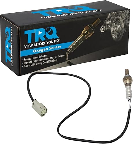 Vista 283 de TRQ Sensor de Oxígeno O2 de 4 Hilos de Banda Estrecha Compatible con VW Atlas 2.0L 2018-21, VW GTI 2.0L 2016-18, Audi A3 Quattro 2.0L 2015-18, VW