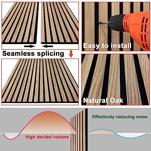 image for YLL YLL Wood Wall Panels Acoustic Wall Panels for Interior Wall Decora