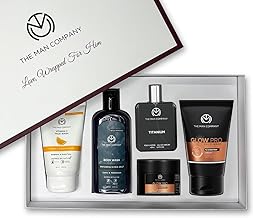 The Man Company Valentine's Special Kit - Unforgettable Him | Premium Men's Grooming Gift Set | Cleanses & Moisturises - Set of 5
