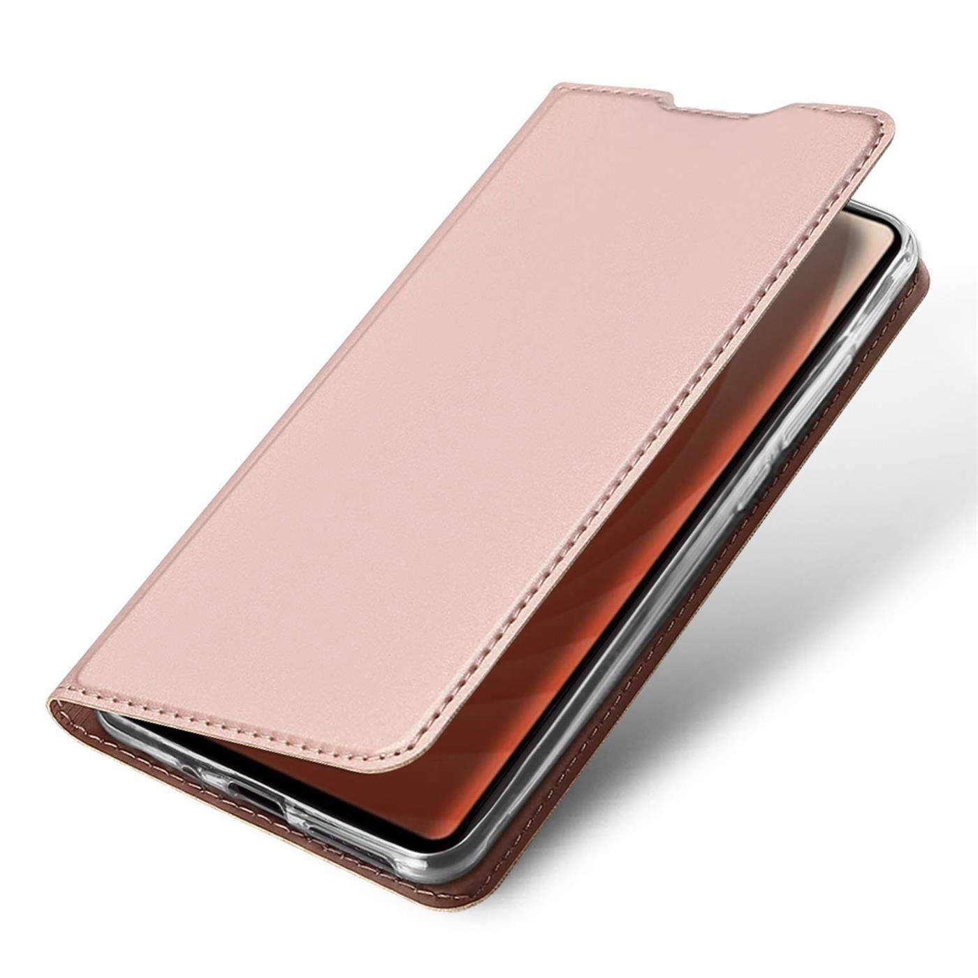 Verco Case compatible with Huawei Mate 20, Flip Wallet Cover with Magnetic Closure for Mate 20 Phone Case - rose gold - Image 4