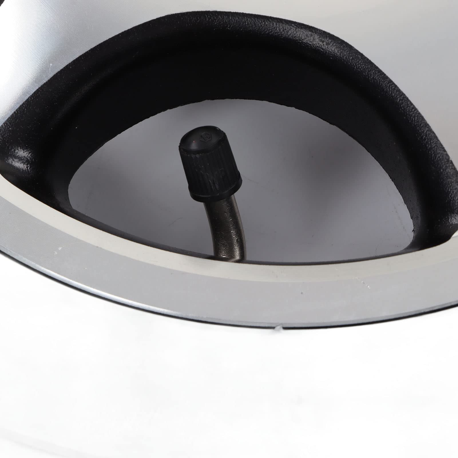 Domary 320 Mm PU Nadmuchiwana Opona do Wózka Inwalidzkiego Piasta Koła ze Stali Stopowej 4 Otwory o Grubości 2,2 Cala do Elektrycznego Wózka Inwalidzkiego i o Nośności 240 K