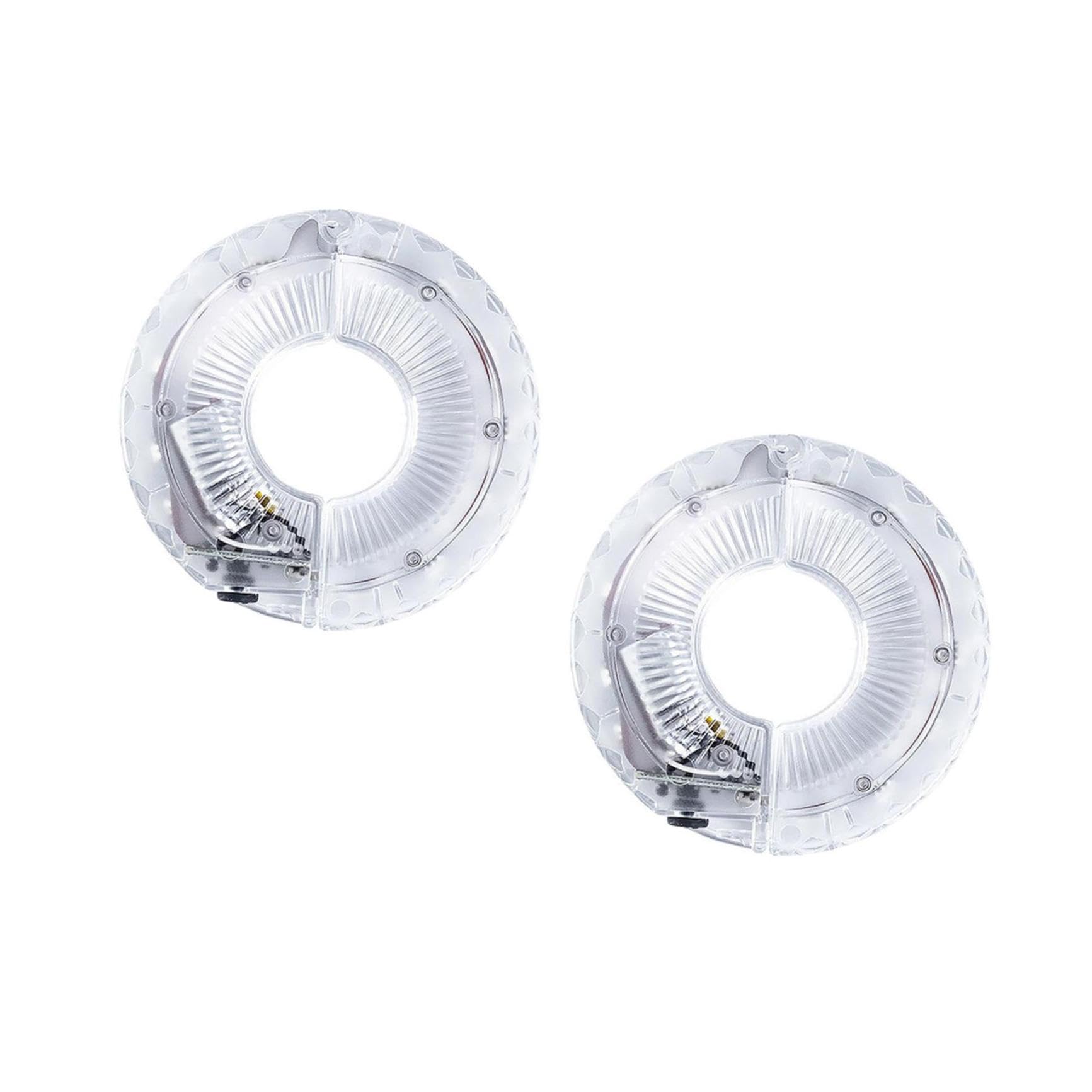Uonlytech 2 Pezzi Luci della Ruota del Fuoco della Bicicletta LED Decorazioni Raggi della Bici Luce della Bici per Bambini Luci del Cerchio della Bici Luci della Bicicletta per La Notte