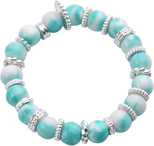 Miniatura 7 de BronaGrand 3.53oz (alrededor de 170  300 piezas) espaciadores de cuentas de joyería de cuentas espaciadoras de aleación para hacer joyas, pulseras,