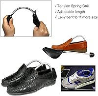 Vista 5 de EchoDone 10 pares de plástico para zapatos de árbol moldeador para hombres