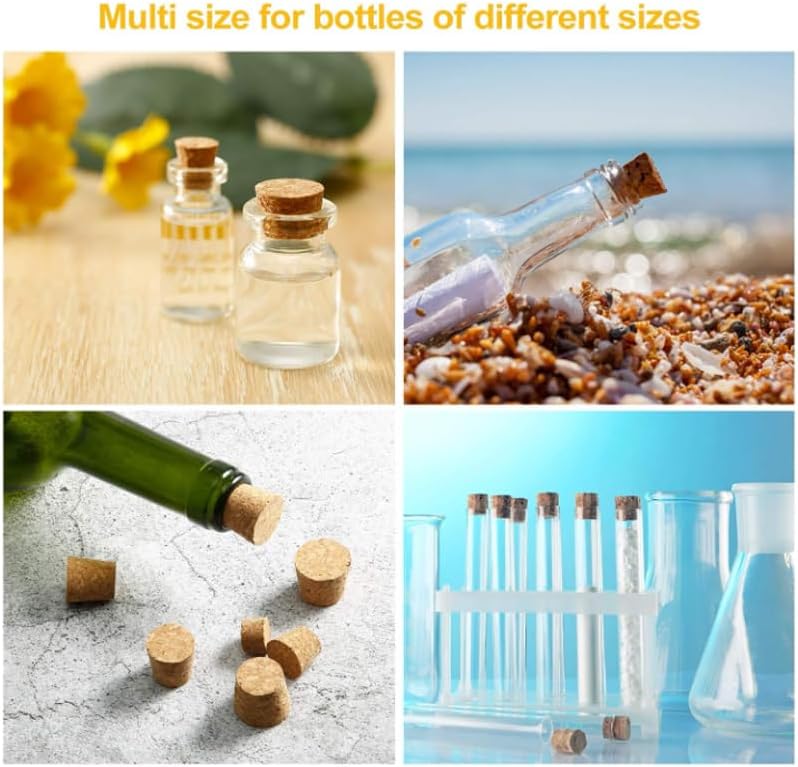 5-100Pcs Wine Corks Wine Stopper Reusable Portable Sealing Stopper for Bottle Bar Tools Kitchen Accessories(Mix 100pcs)